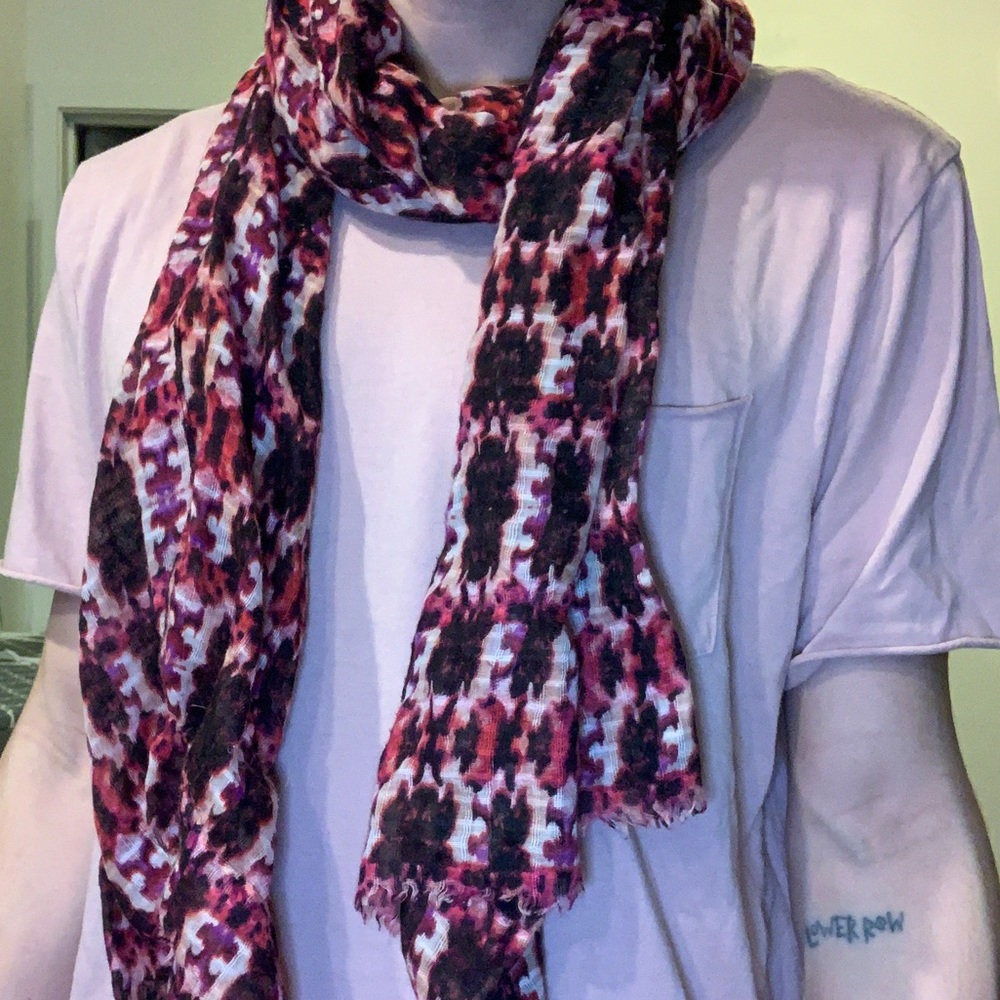 Vintage Patterned Scarf
